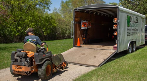 Lawn Care Snow Services In The Detroit Lakes Mn Area Miller Yard Care Construction